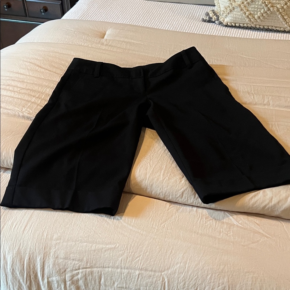 Classic Black Women's Bermuda Shorts